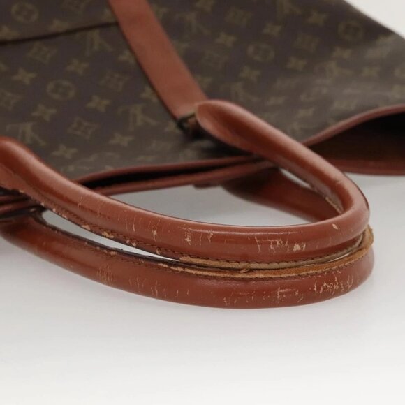 LOUIS VUITTON Monogram Sac Weekend GM Tote Bag M42420 LV Auth 117783 - Picture 8 of 16